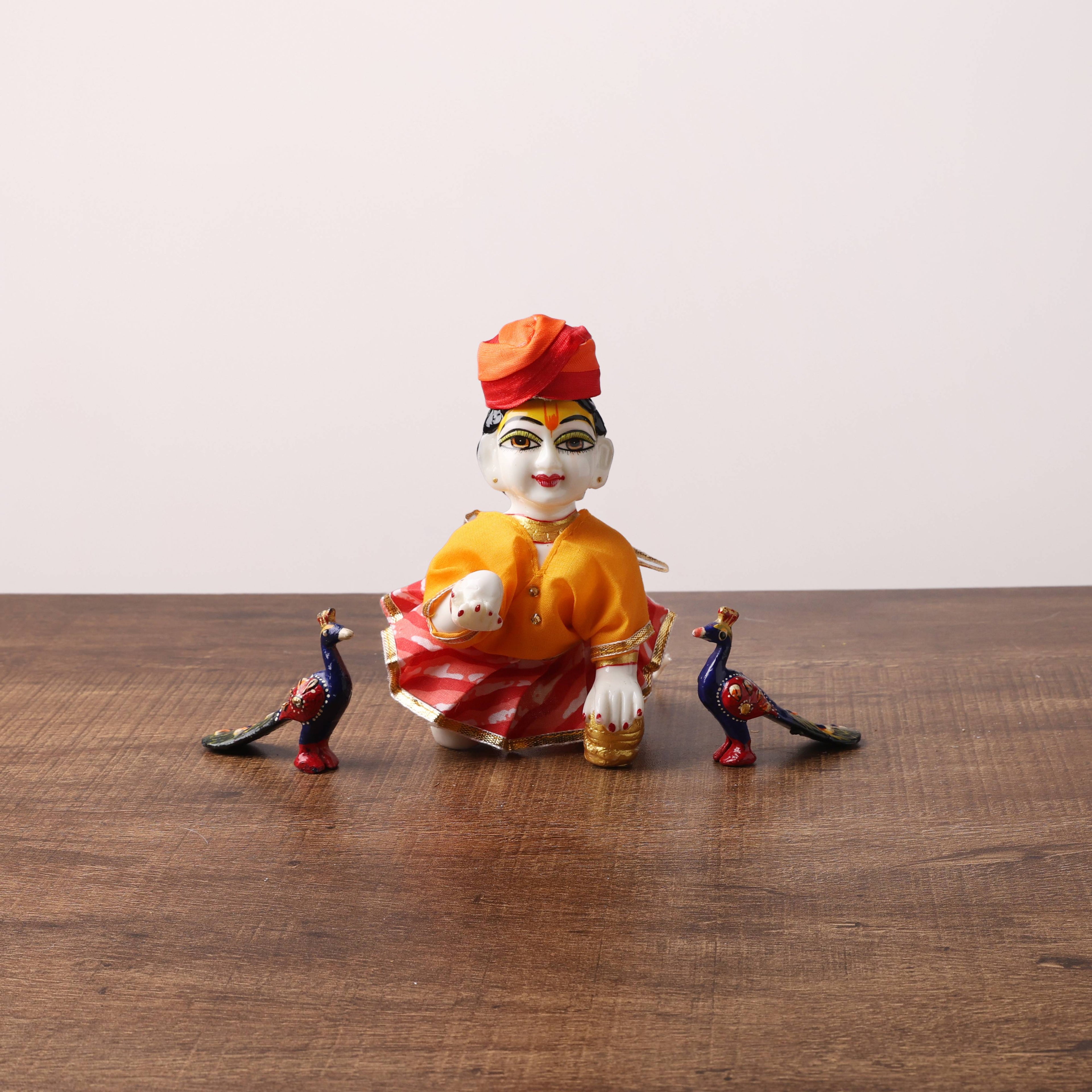 Jodhpuri Poshak Set with Pagdi for Bal Gopal